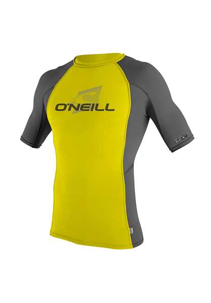 O'neill Moda Skins S/S Crew - Giallo Bambini Moda Vests (M6140)